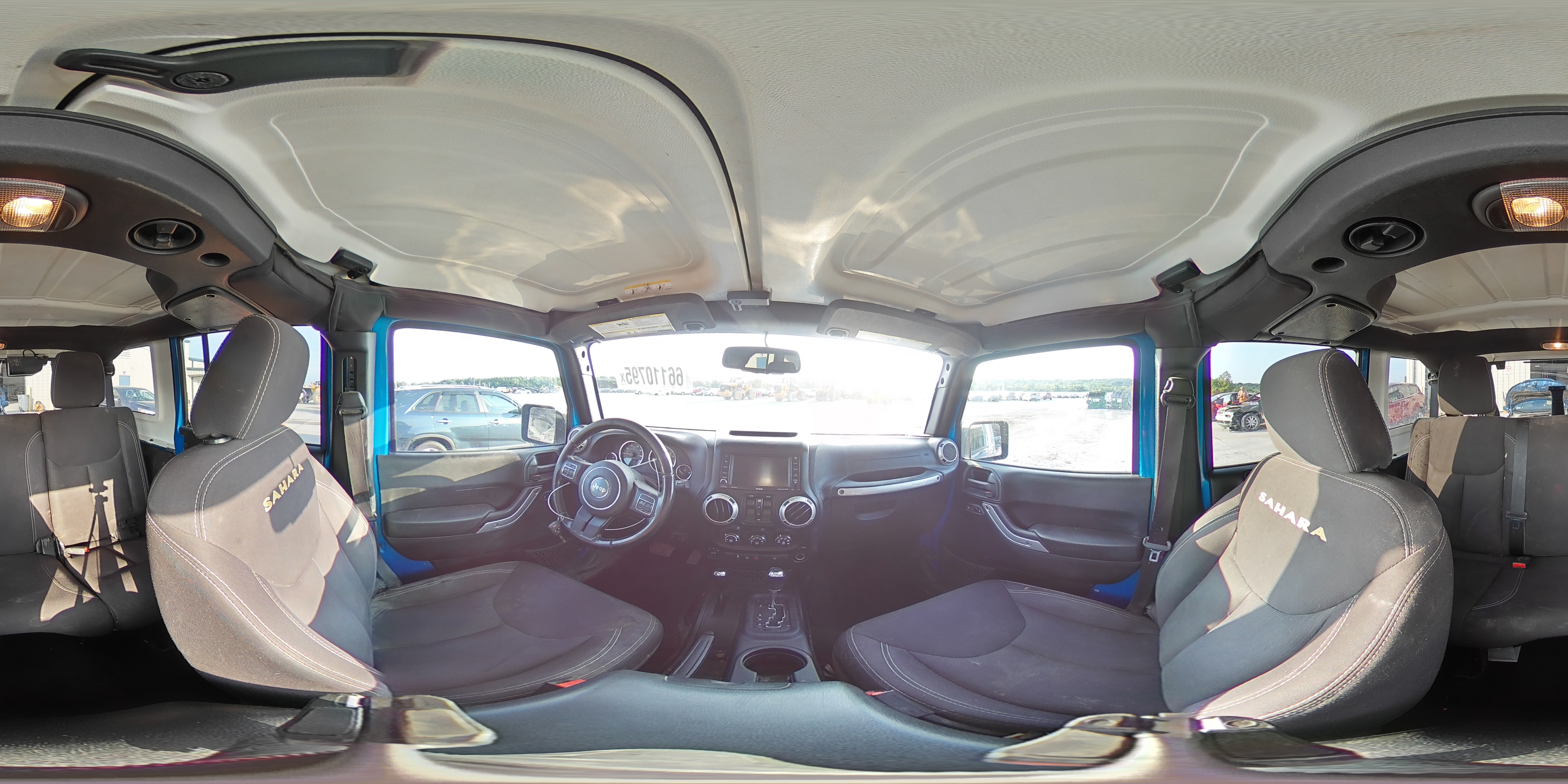 2015 Jeep Wrangler Unlimited Sahara VIN: 1C4BJWEGXFL530627 Lot: 66110795