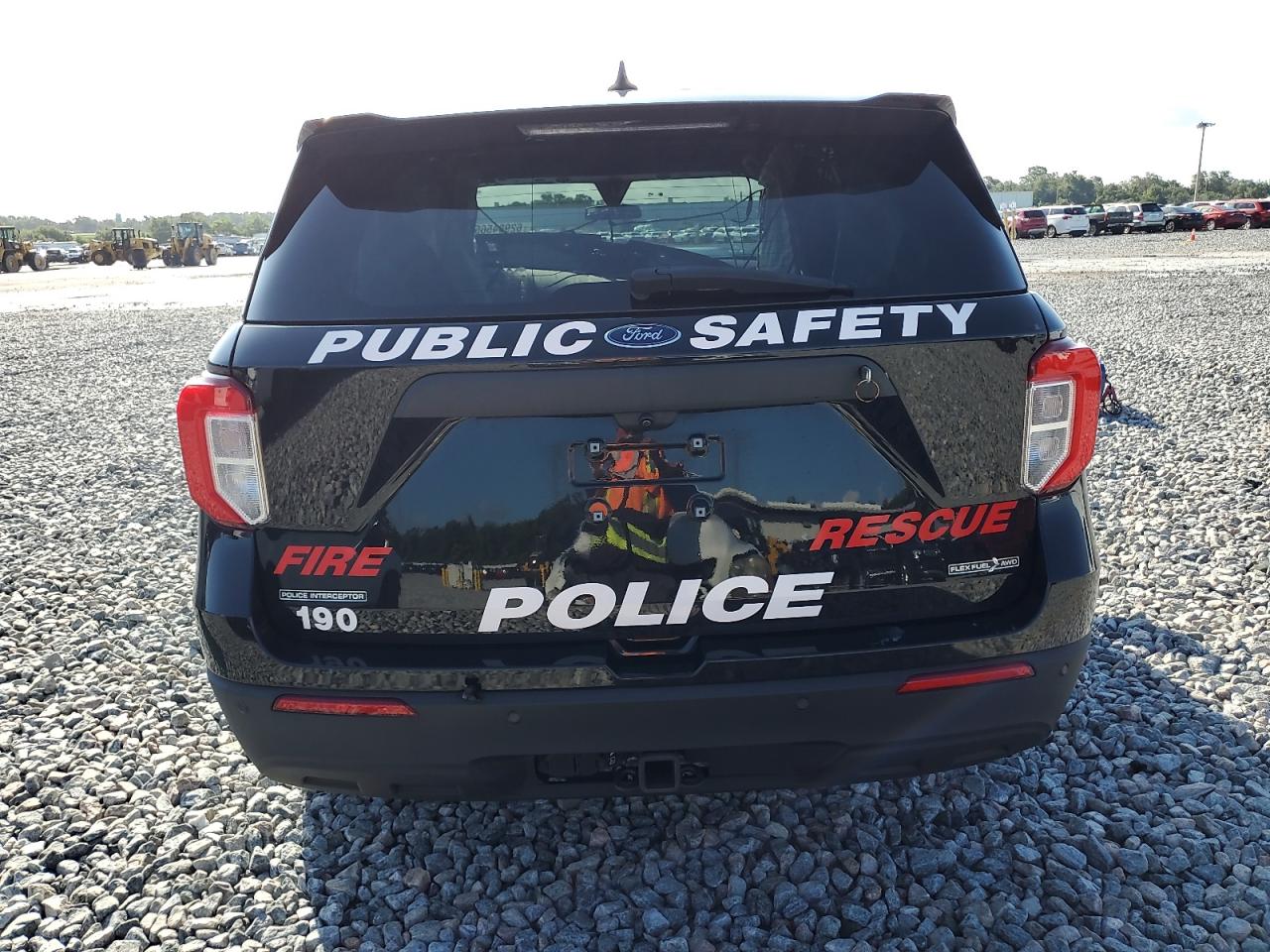 2022 Ford Explorer Police Interceptor VIN: 1FM5K8AB2NGC36321 Lot: 62984565