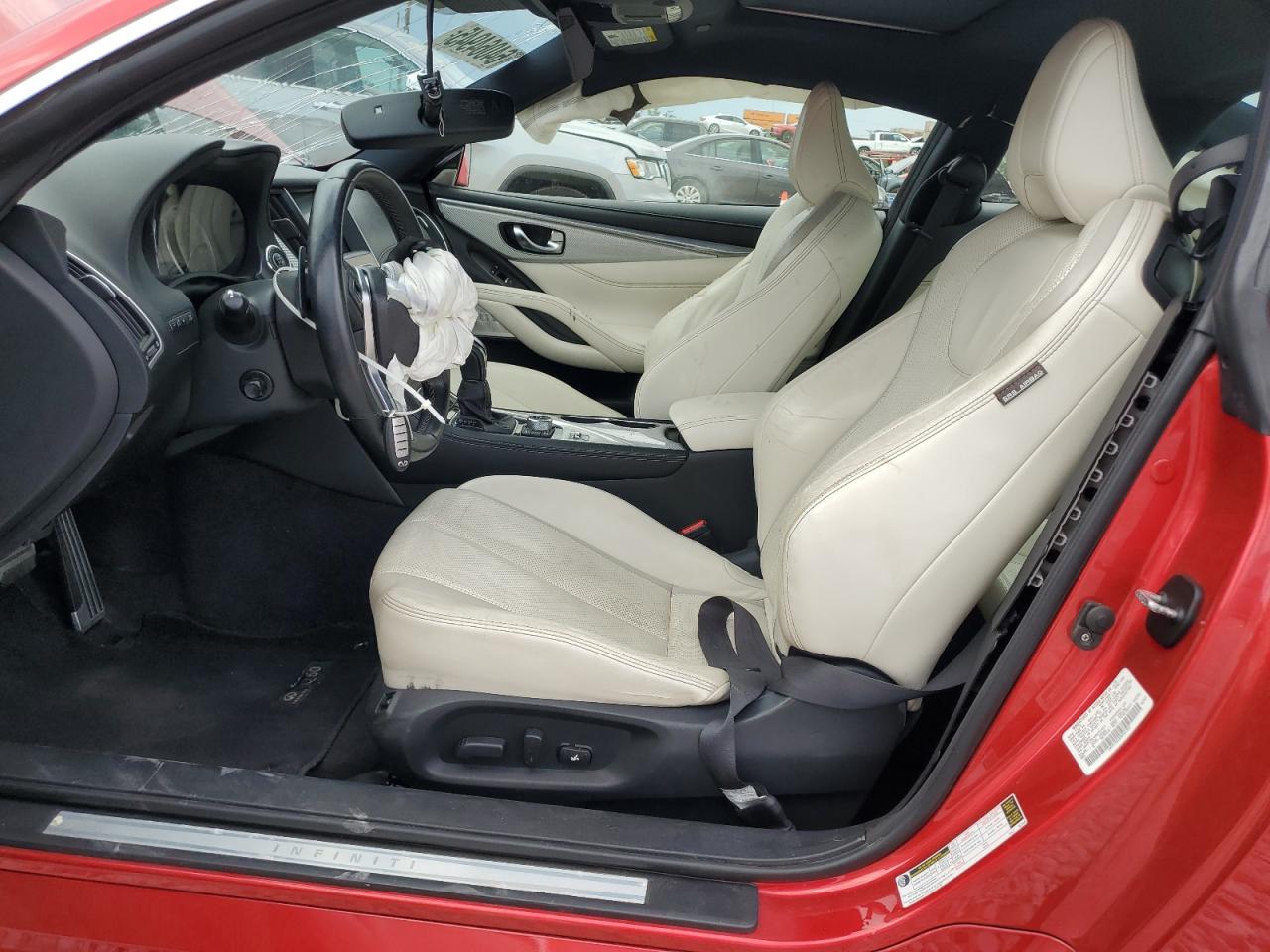 2017 Infiniti Q60 Red Sport 400 VIN: JN1FV7EL6HM701561 Lot: 64064945
