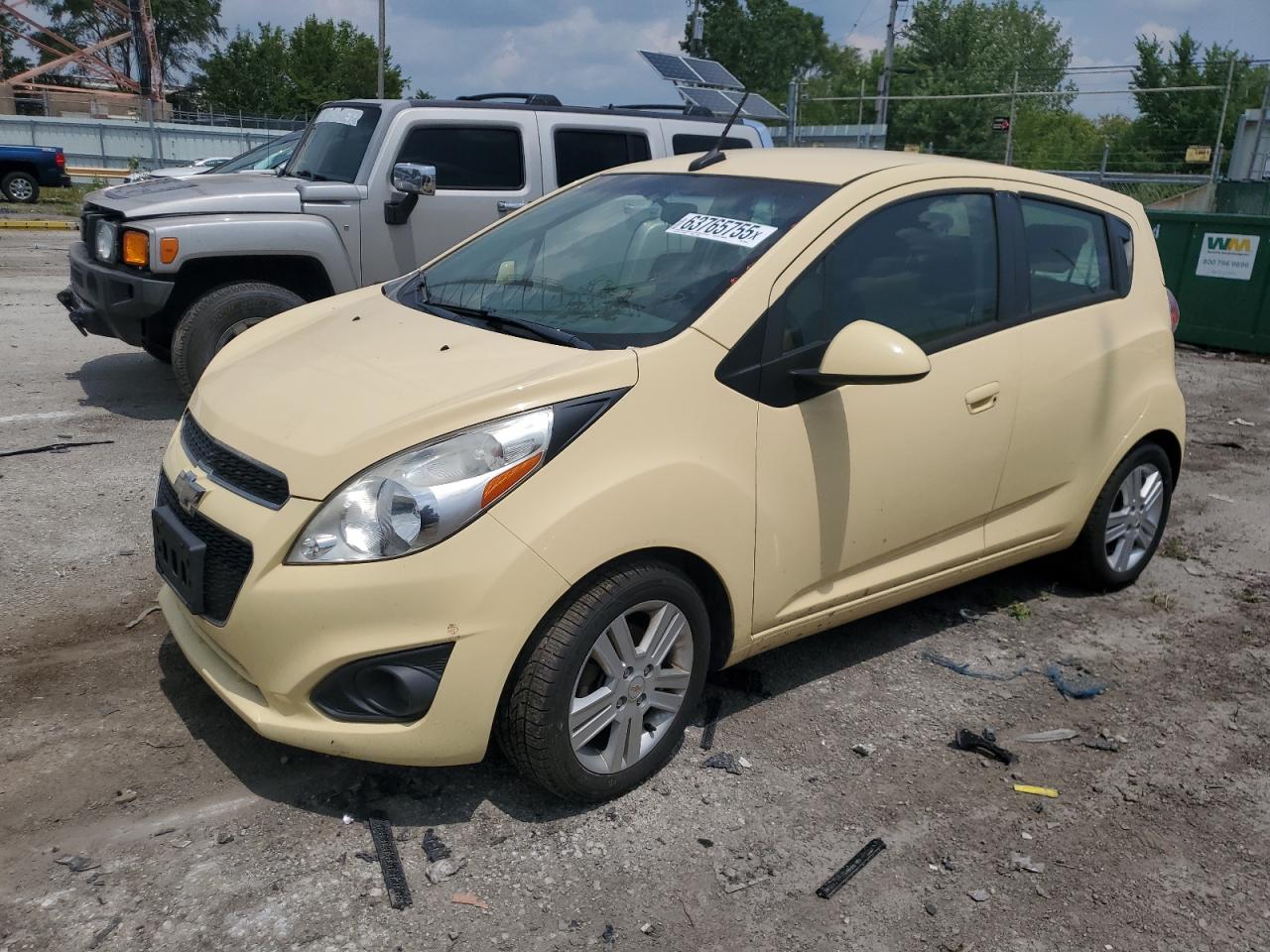 2014 Chevrolet Spark Ls VIN: KL8CB6S97EC459790 Lot: 63765755