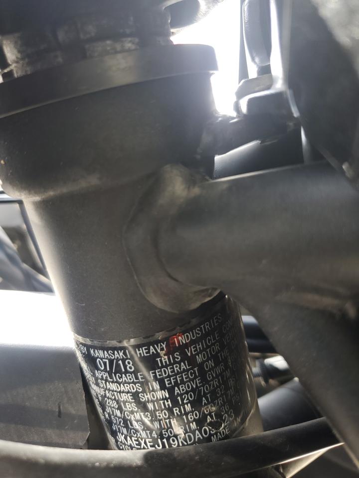 jkaexej19kda03123 JKAEXEJ19KDA03123 2019 Kawasaki Ex650 J