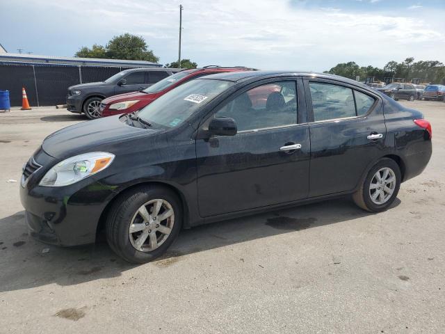 Sedans NISSAN VERSA 2012 Black