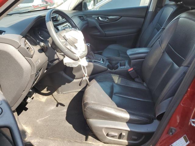 NISSAN ROGUE 2018 Czerwony