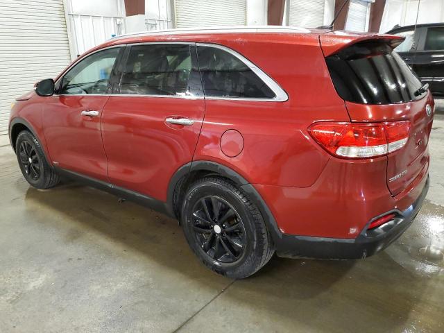 KIA SORENTO 2017 Красный