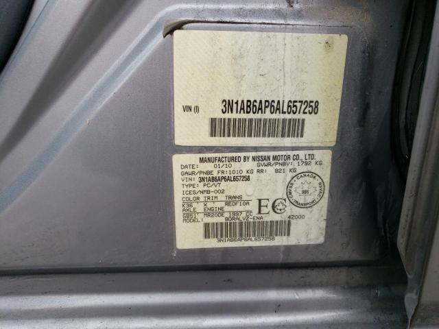 2010 NISSAN SENTRA 2.0  