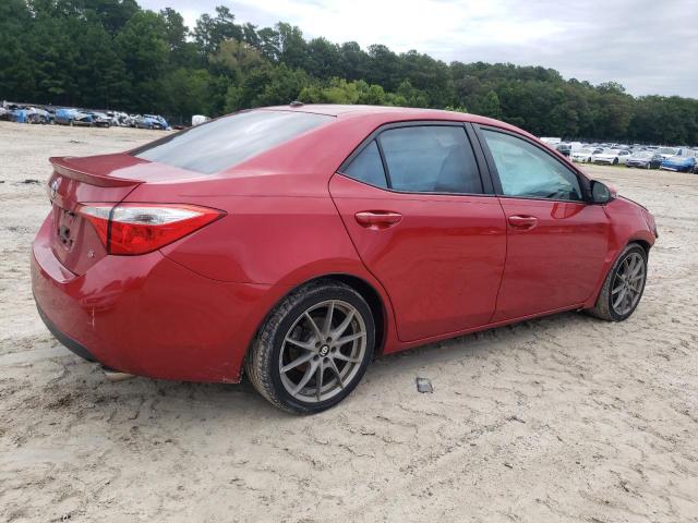  TOYOTA COROLLA 2014 Czerwony