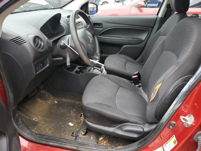  MITSUBISHI MIRAGE 2014 Red