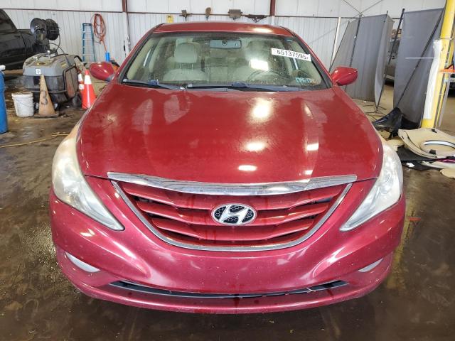  HYUNDAI SONATA 2013 Czerwony