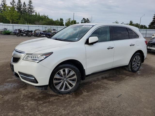 2014 ACURA MDX TECHNOLOGY   for sale at Copart ON - TORONTO
