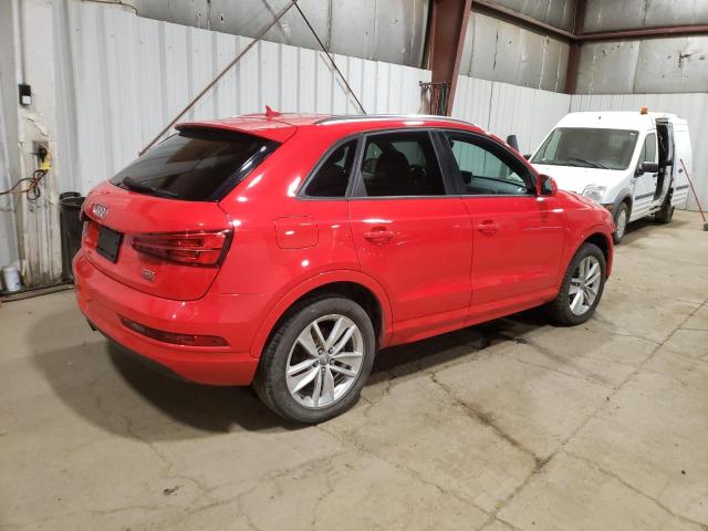 AUDI Q3 2017 Czerwony