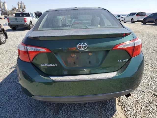  TOYOTA COROLLA 2014 Green