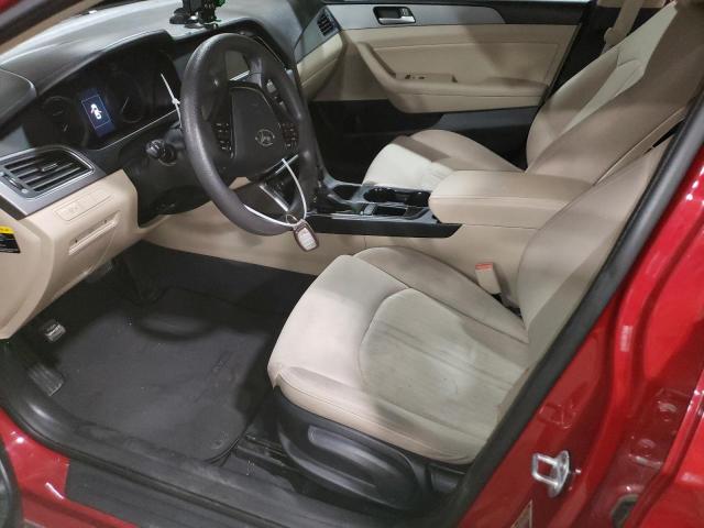  HYUNDAI SONATA 2016 Бургунди