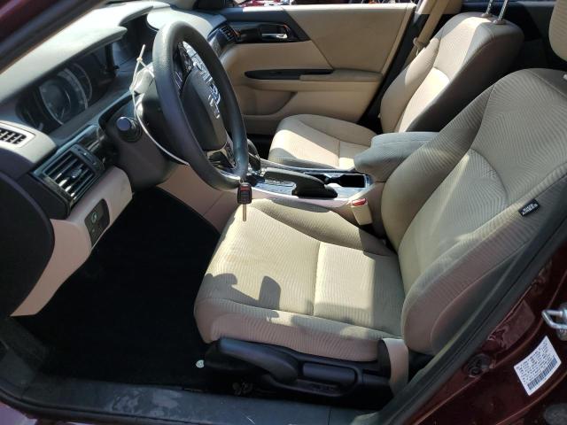  HONDA ACCORD 2017 Бургунді