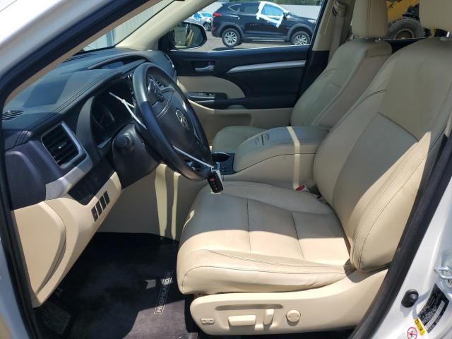  TOYOTA HIGHLANDER 2014 Biały