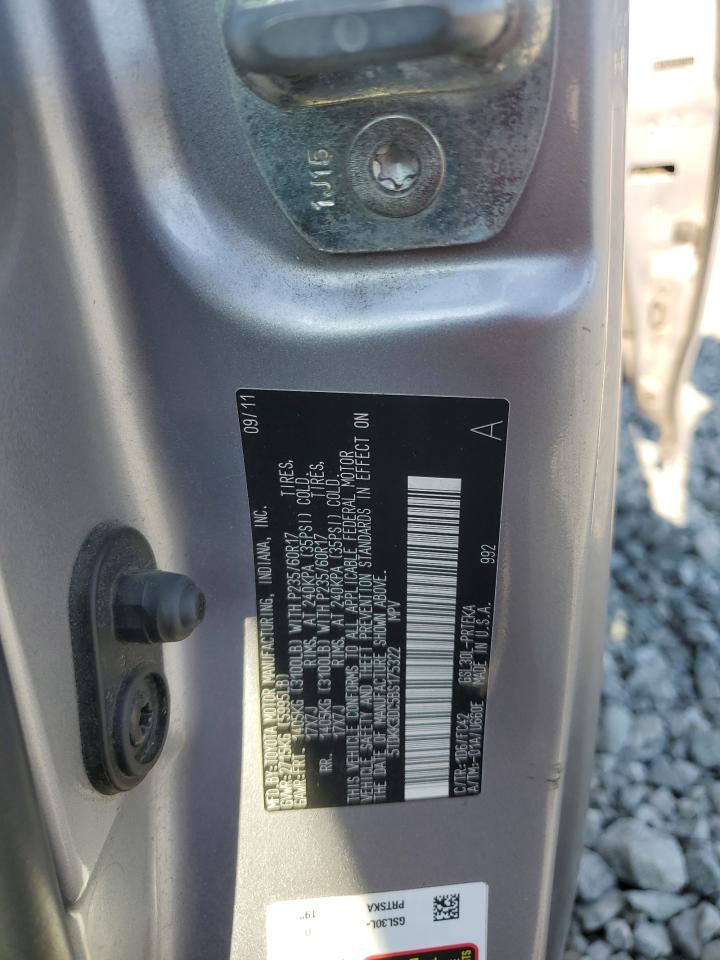 5tdkk3dc5bs175322 5TDKK3DC5BS175322 2011 Toyota Sienna Le