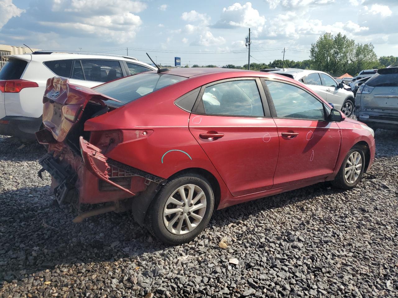 2018 Hyundai Accent Se VIN: 3KPC24A32JE021481 Lot: 66397845