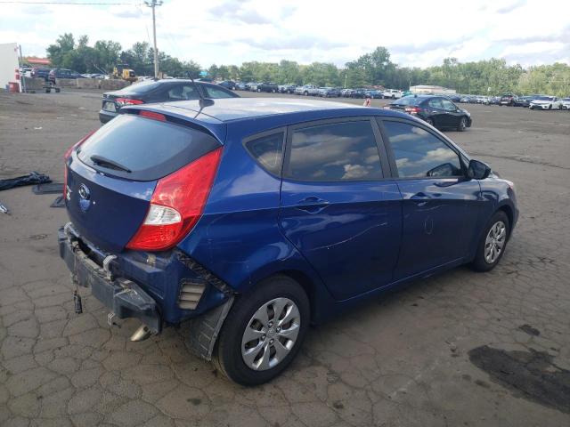 Hatchbacks HYUNDAI ACCENT 2016 Blue