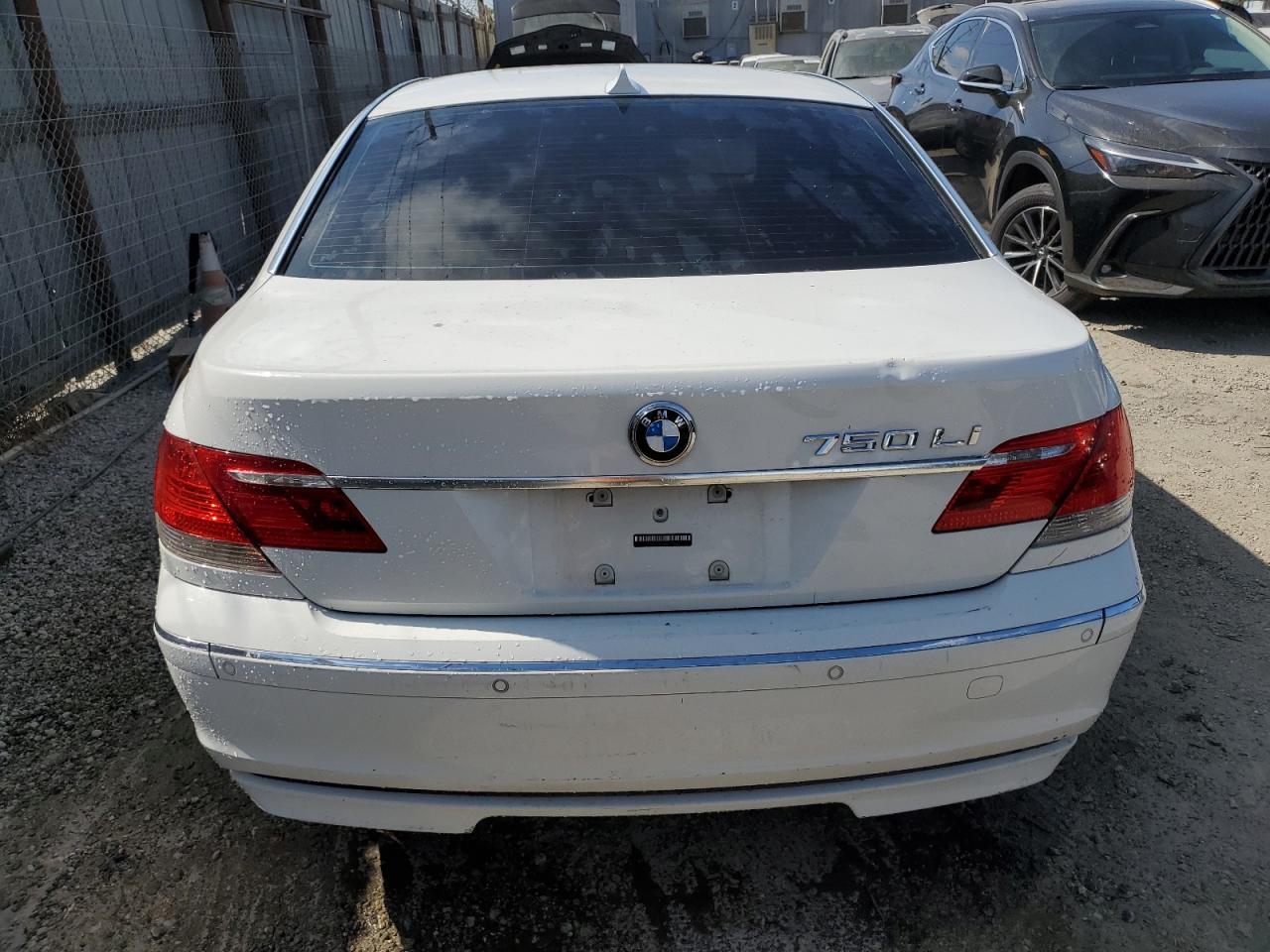 2008 BMW 750 Li VIN: WBAHN83548DT77460 Lot: 66381315
