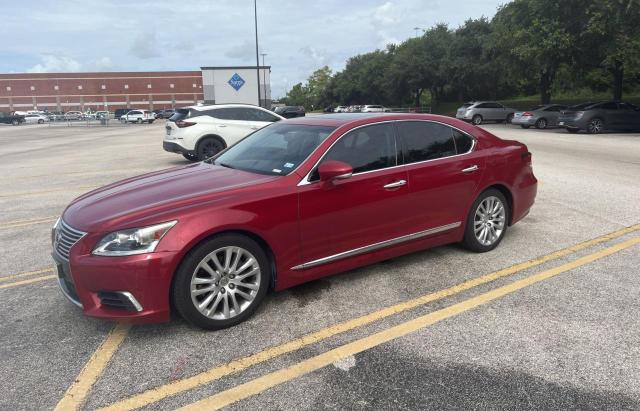 Sedans LEXUS LS460 2015 Red