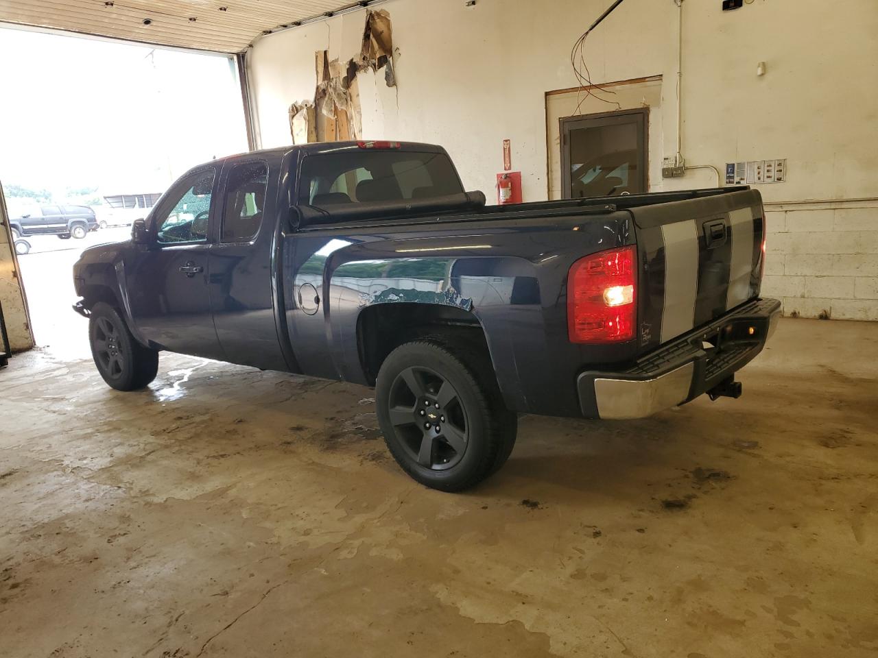 2011 Chevrolet Silverado K1500 Lt blue pickup flexible 1GCRKSE39BZ232126 photo #3