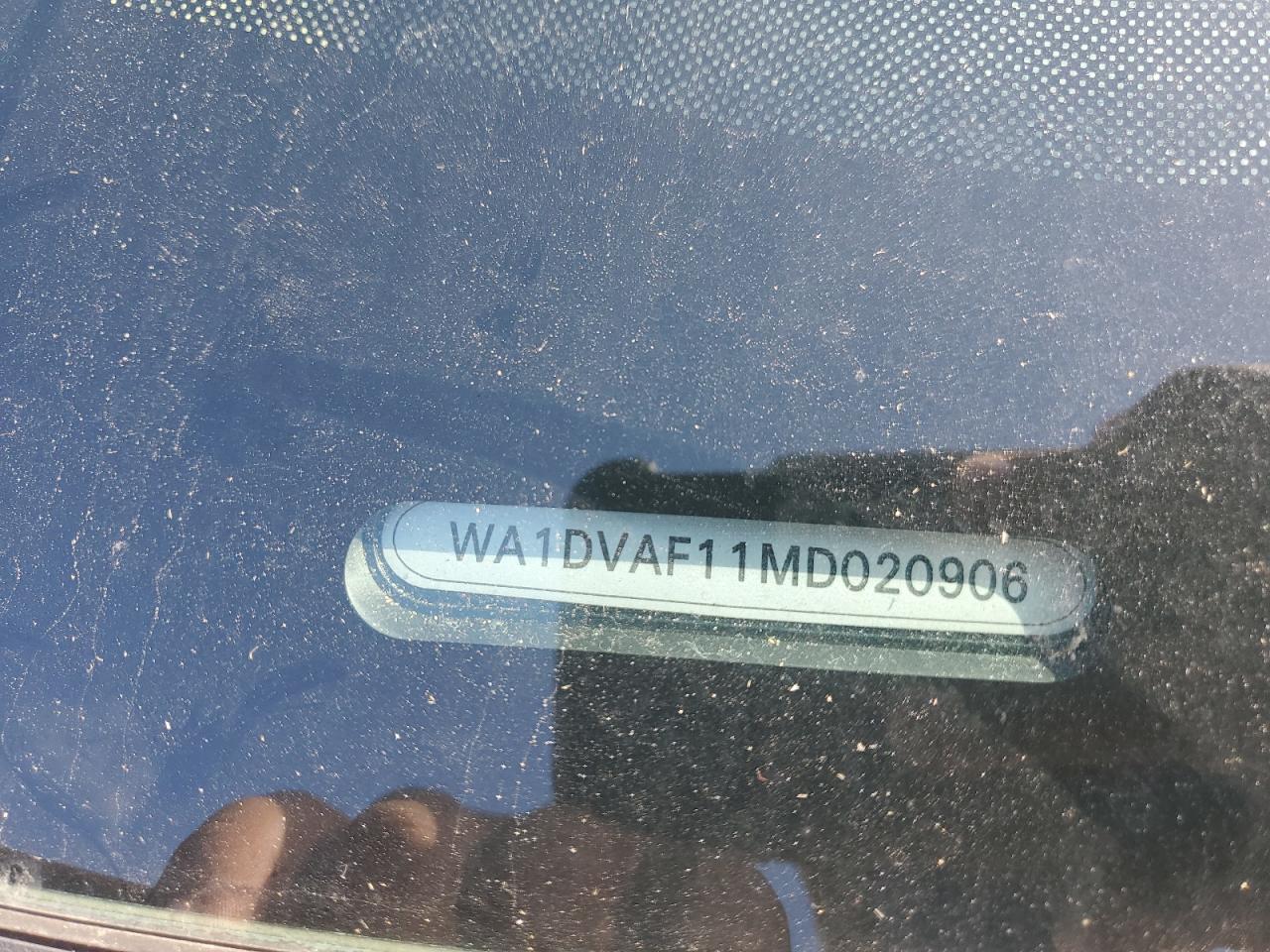 wa1dvaf11md020906 WA1DVAF11MD020906 2021 Audi Q8 Progressiv