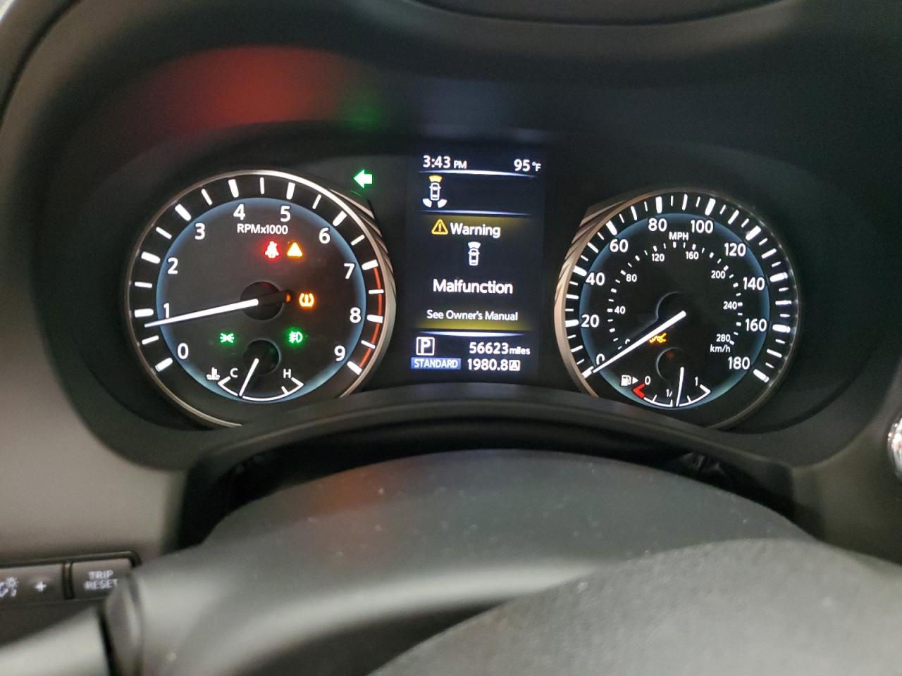2020 Infiniti Q50 Pure VIN: JN1EV7AR2LM250255 Lot: 65332805