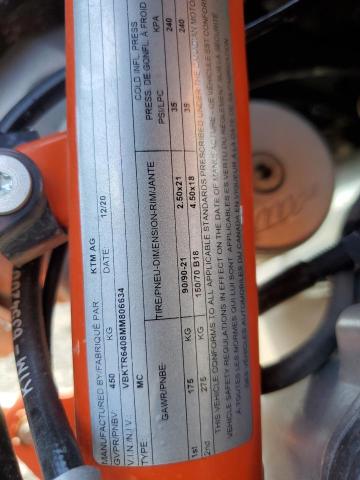 2021 KTM 890 ADVENTURE R  