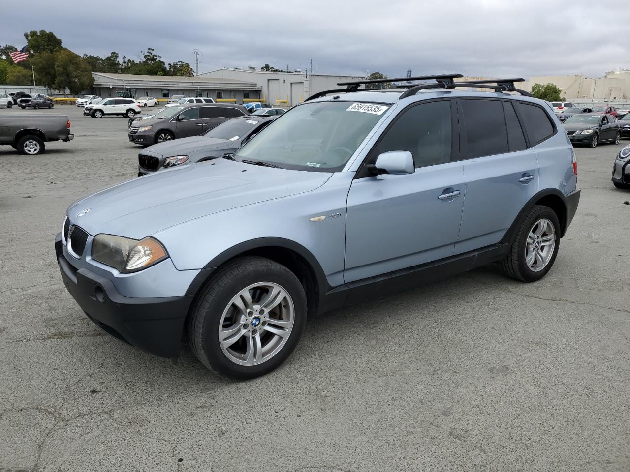 2005 BMW X3 3.0I VIN: WBXPA93455WD03784 Lot: 65915535