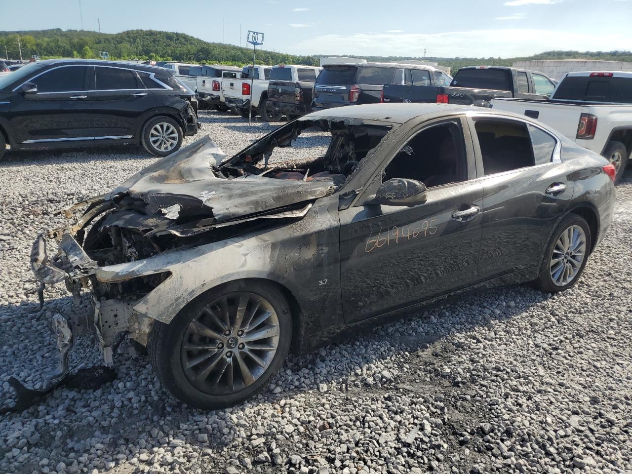 2015 Infiniti Q50 Base VIN: JN1BV7ARXFM421812 Lot: 66194095