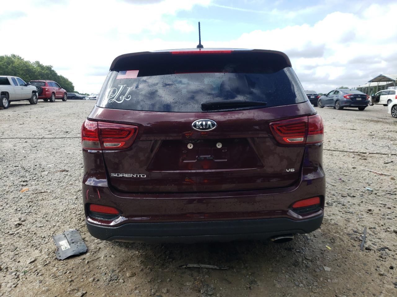 2019 Kia Sorento Lx VIN: 5XYPG4A58KG515112 Lot: 65037415
