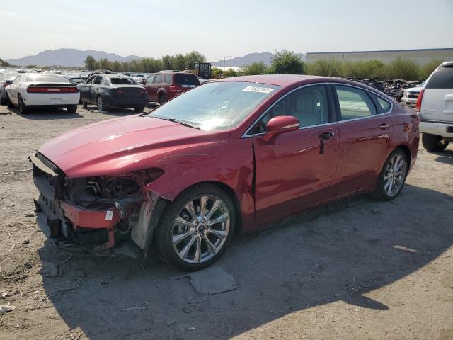 Sedans FORD FUSION 2017 Czerwony