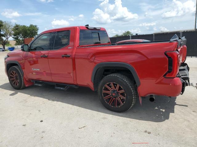  TOYOTA TUNDRA 2022 Czerwony