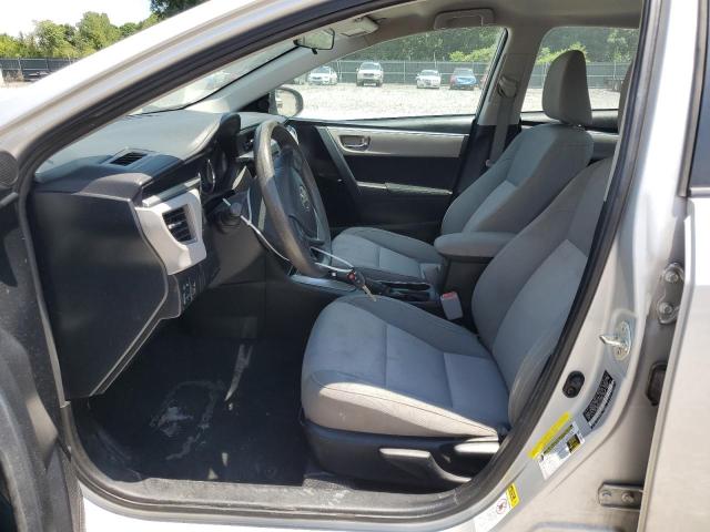  TOYOTA COROLLA 2014 Silver