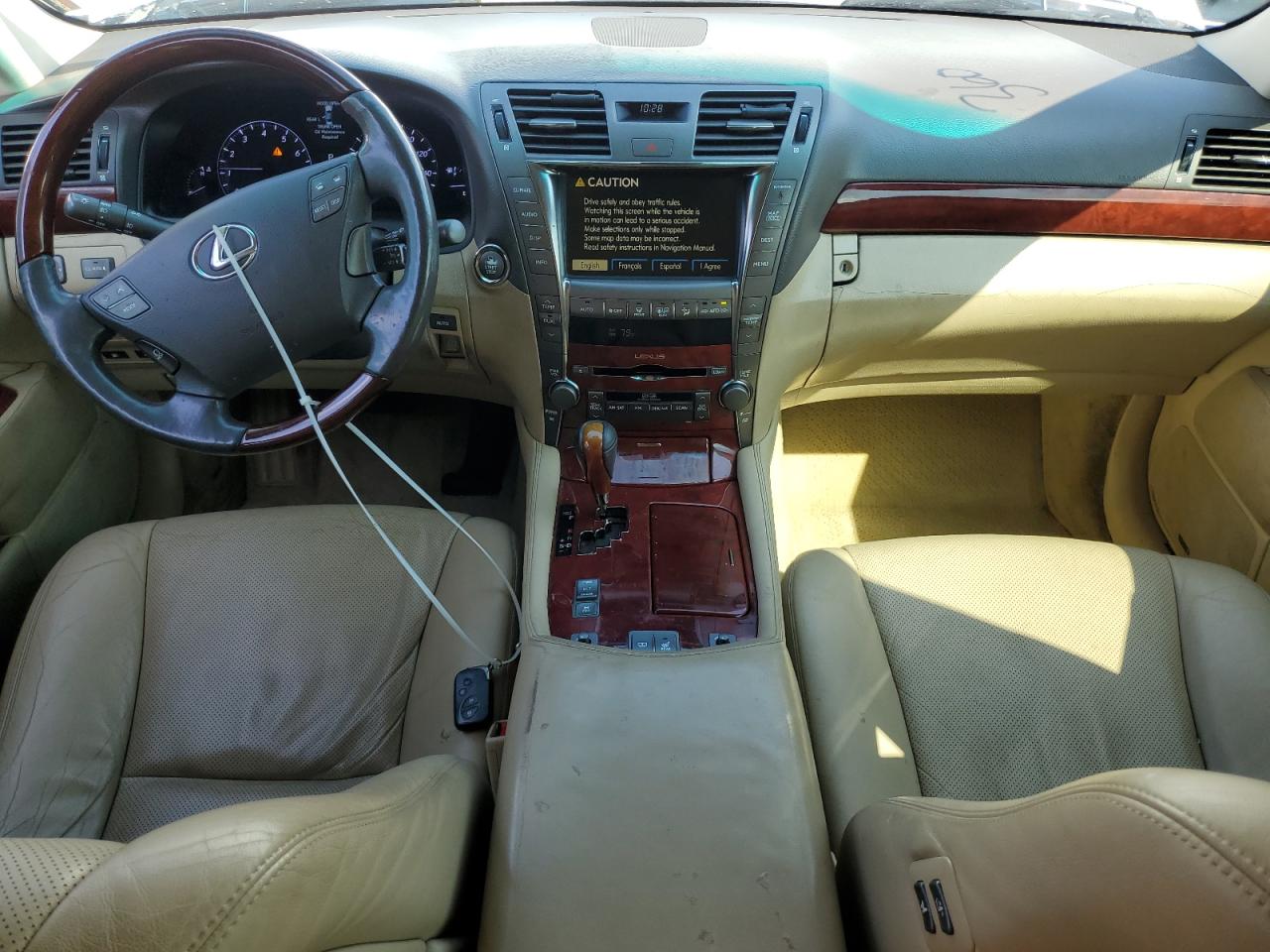 2007 Lexus Ls 460 VIN: JTHBL46F875031138 Lot: 66551285