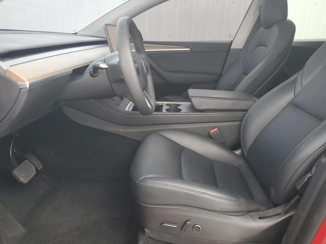  TESLA MODEL Y 2022 Czerwony