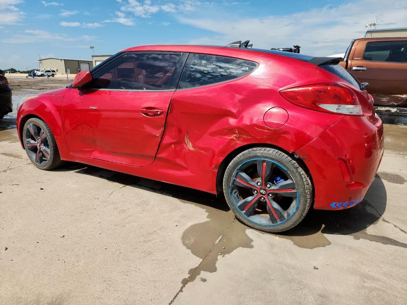  HYUNDAI VELOSTER 2012 Red