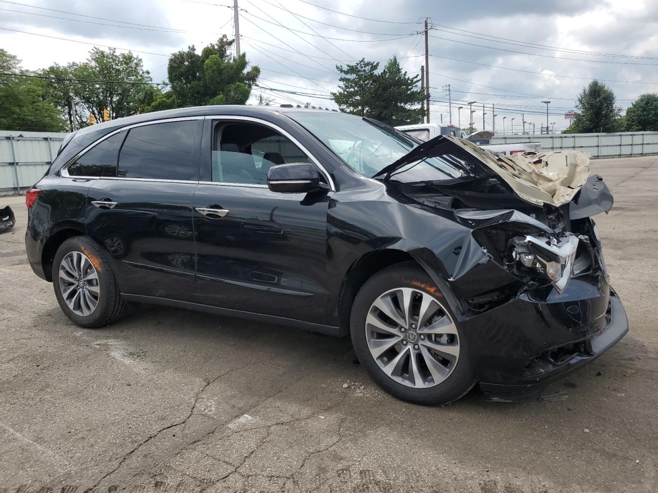 2016 Acura Mdx Technology VIN: 5FRYD4H49GB053893 Lot: 66093595