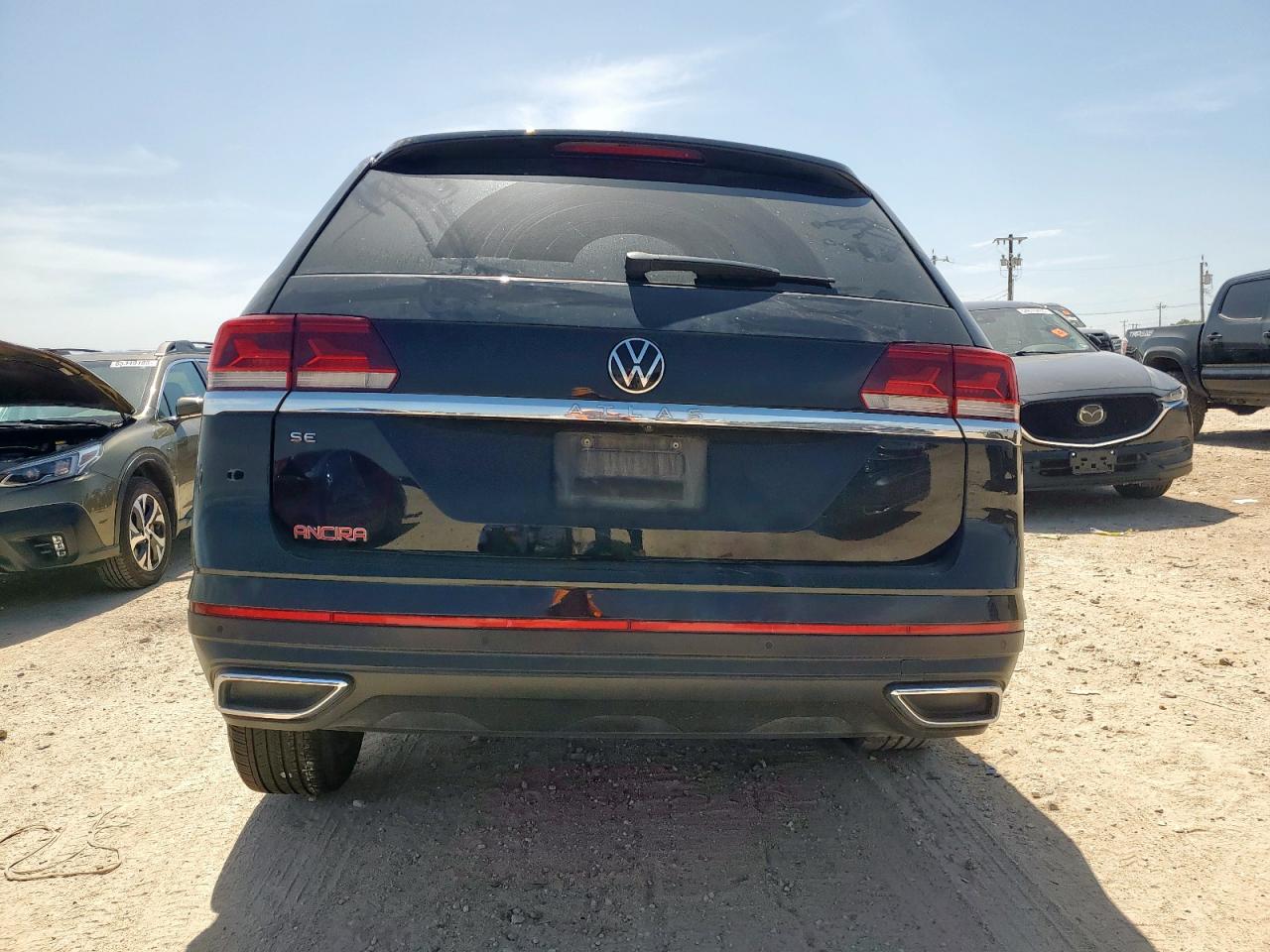2022 Volkswagen Atlas Se VIN: 1V2WP2CA4NC507624 Lot: 64587155