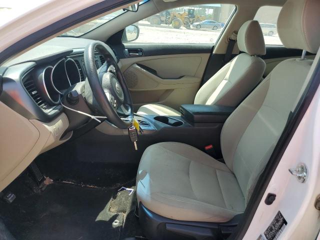Sedans KIA OPTIMA 2015 Biały