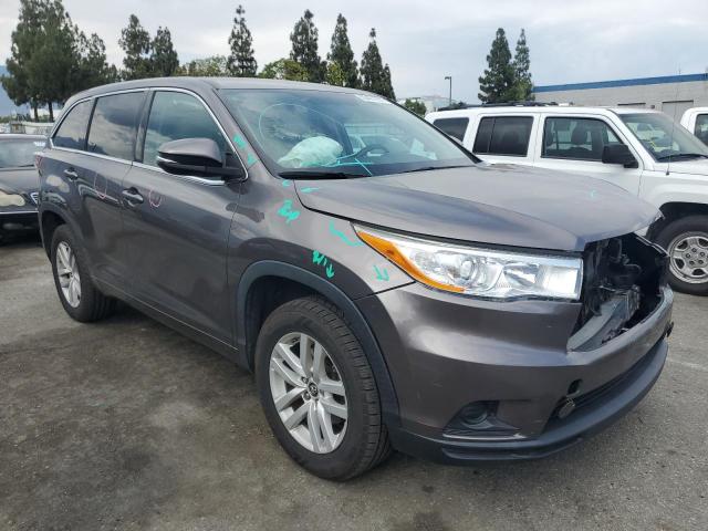  TOYOTA HIGHLANDER 2016 Szary