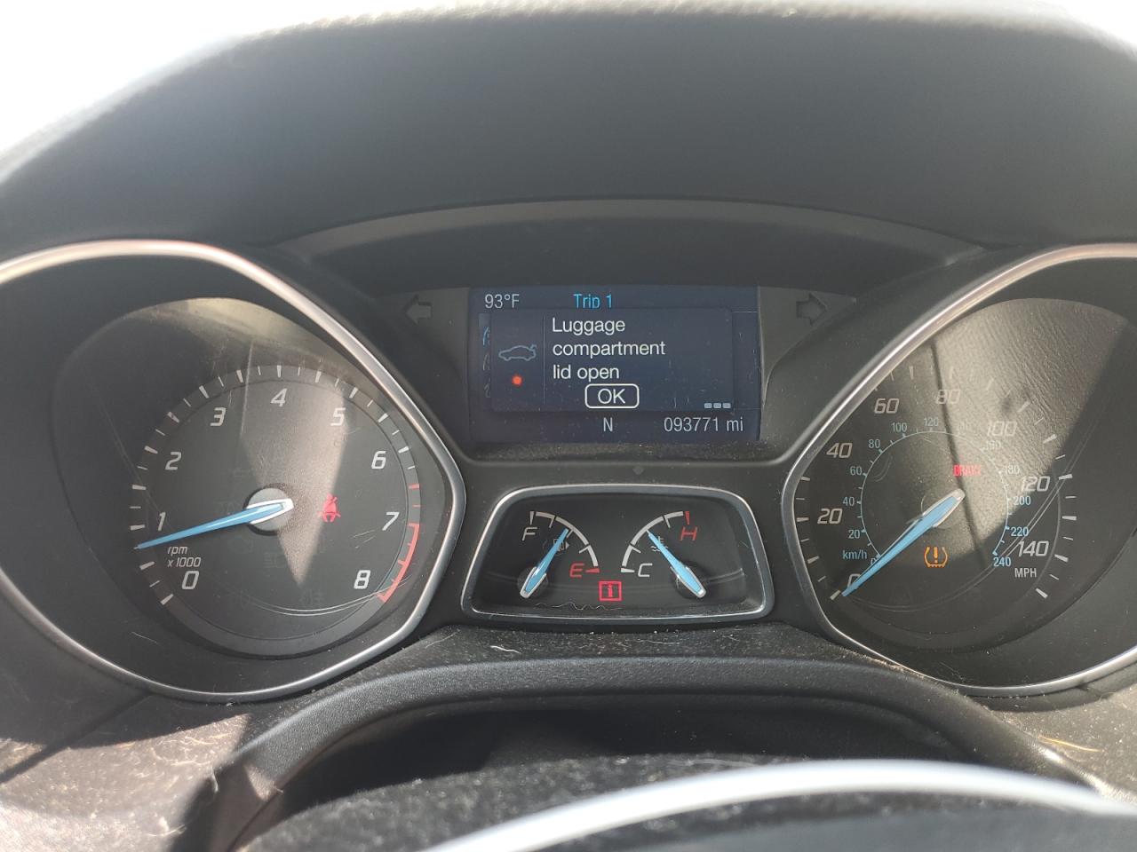 2014 Ford Focus Se VIN: 1FADP3K23EL422594 Lot: 64321975