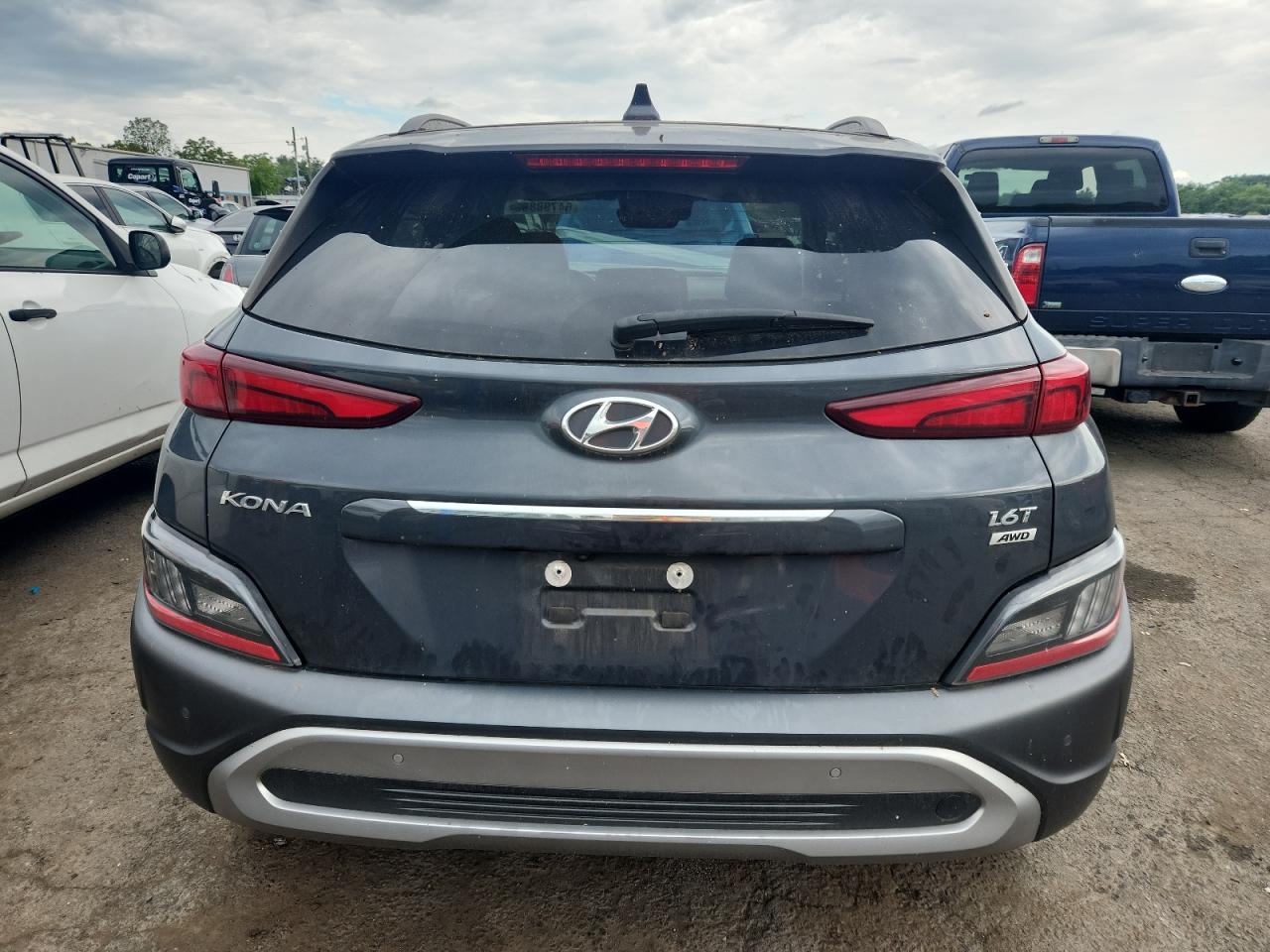 2022 Hyundai Kona Limited VIN: KM8K5CA35NU823636 Lot: 64798865