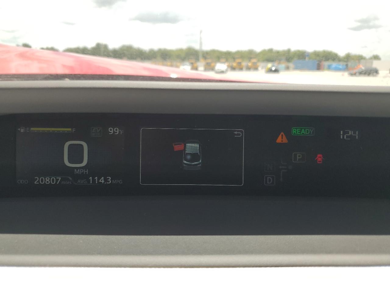 2021 Toyota Prius Prime Le VIN: JTDKAMFP7M3192135 Lot: 64205425