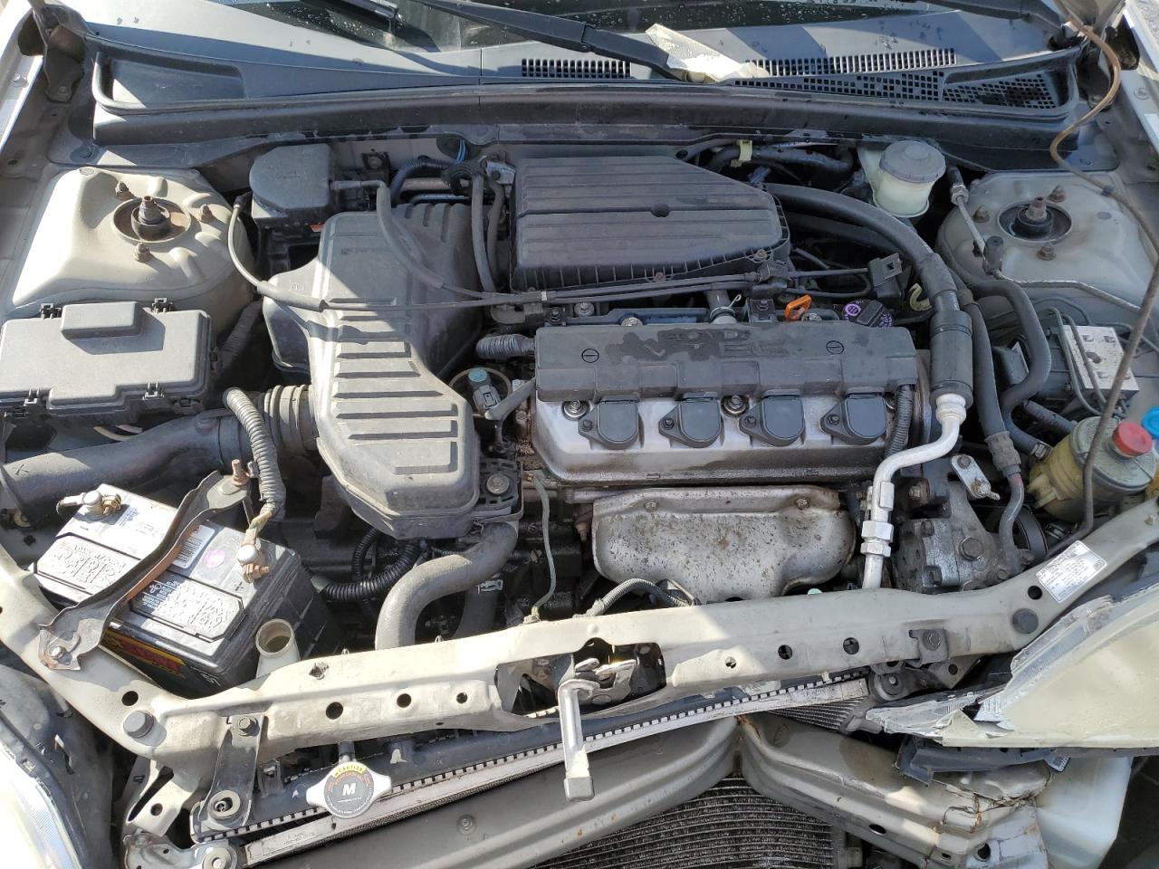 2003 Honda Civic Ex VIN: 2HGES26703H503142 Lot: 63656305