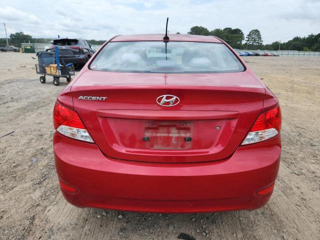  HYUNDAI ACCENT 2013 Красный