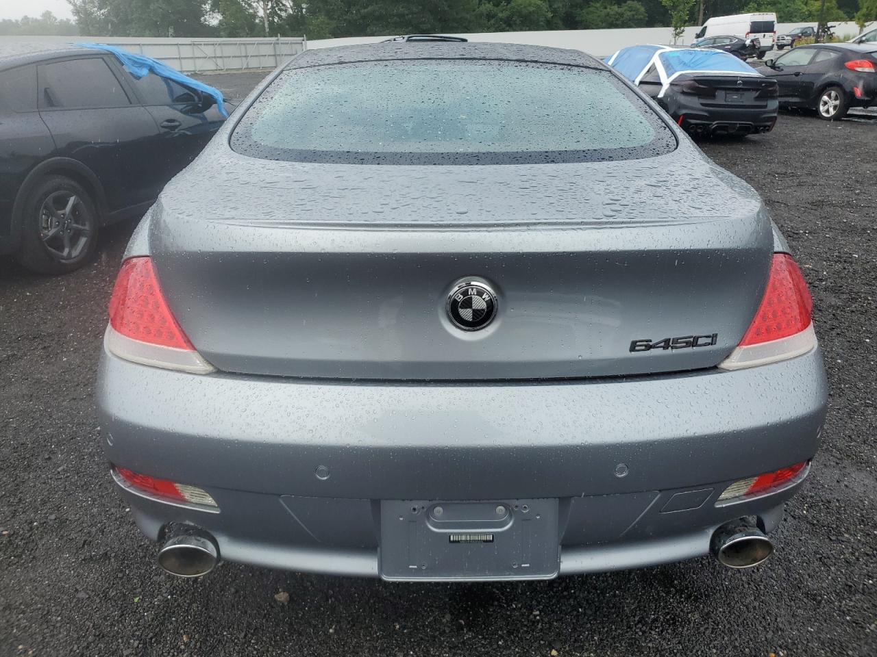2005 BMW 645 Ci Automatic VIN: WBAEH73485B216175 Lot: 63879105