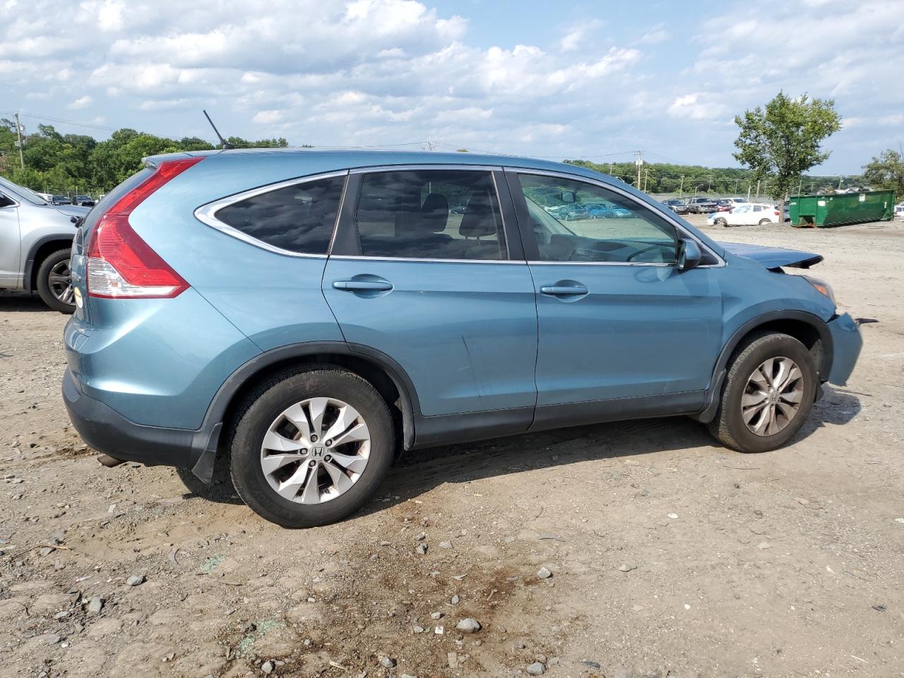 2014 Honda Cr-V Ex blue null gas 2HKRM4H57EH632829 photo #4