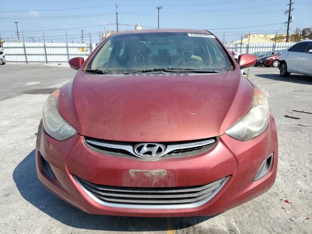  HYUNDAI ELANTRA 2013 Красный