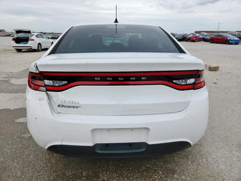  DODGE DART 2015 White