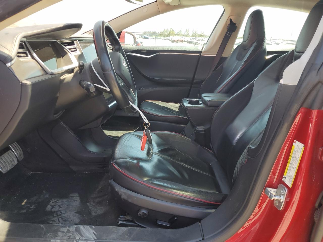 2014 Tesla Model S VIN: 5YJSA1H17EFP29100 Lot: 65081725